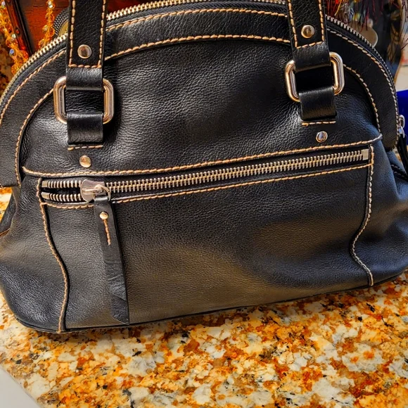 Leather fossil purse black - Picture 6 of 7